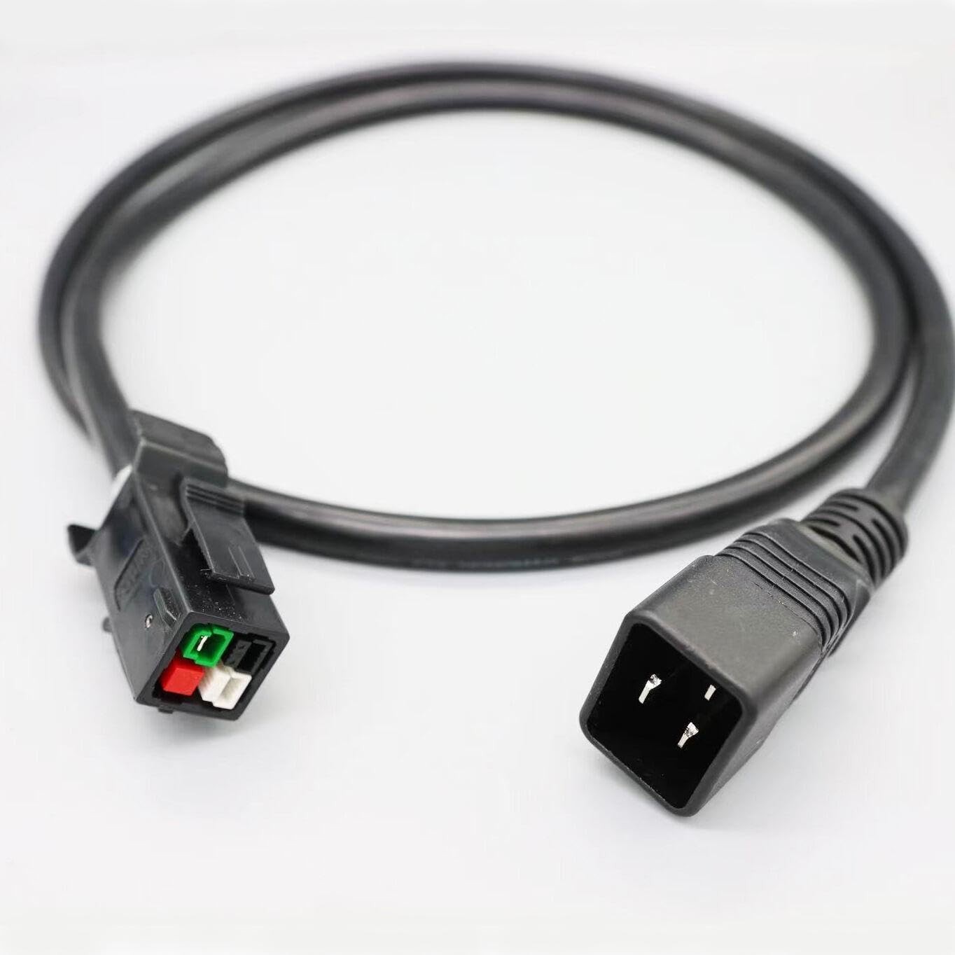 IEC C20 To P13 Heavy Duty Power Cord 4 FT 12 AWG 20A ASIC Miner Power Cable