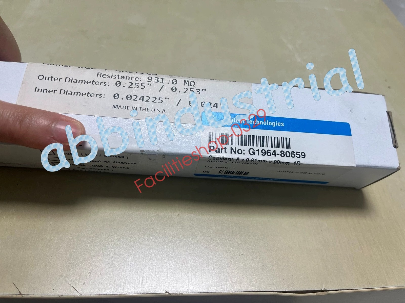 1PCS NEW Agilent Liquid capillary G1964-80659 DHL/FedEx