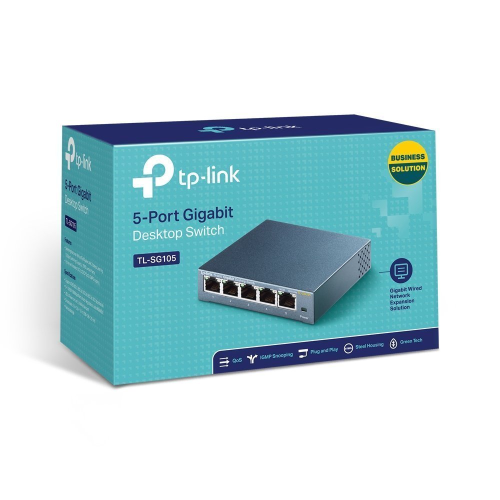 TP-LINK Technologies TP-Link (TL-SG105) 4-Ports External Switch