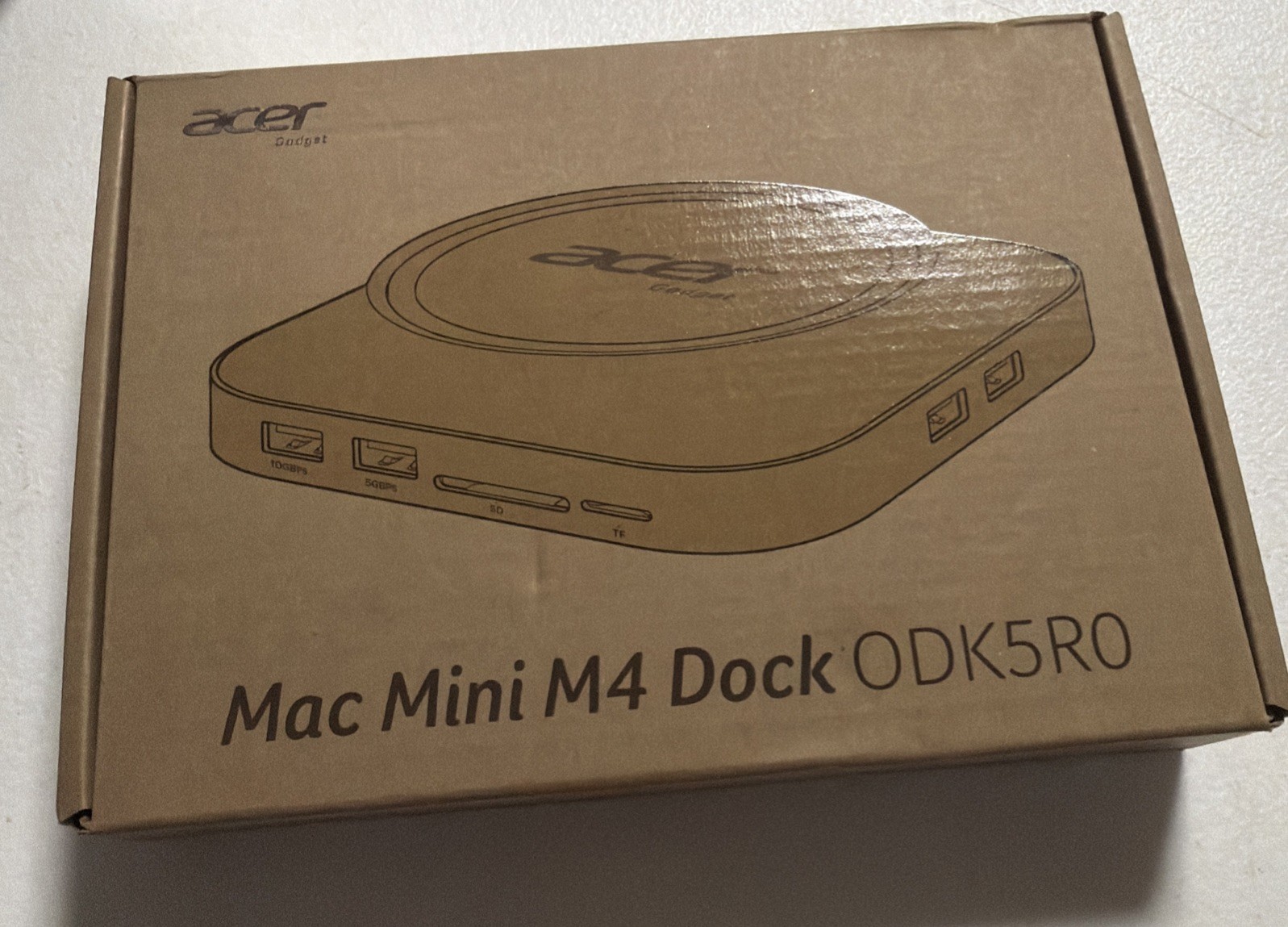 Acer Mac Mini M4 Dock ODK5R0 USB-C Hub Stand HDMI SD