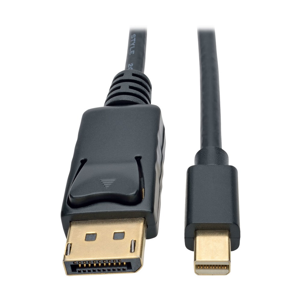 TRIPP LITE CABLES AND CONNECTI P583-003-BK Mini DisplayPort to Adapter Cable 4K