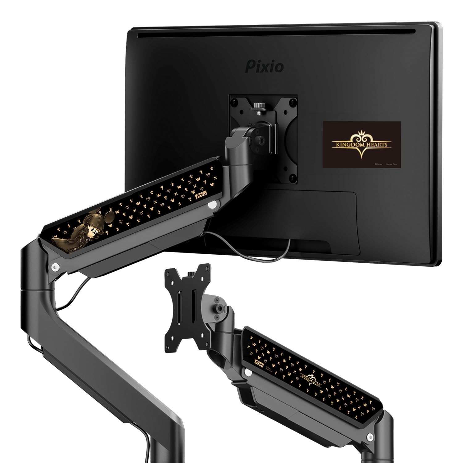 PS2S Monitor Arm Single Disney Characters Kingdom Hearts King 17-49 Inch 2-18kg