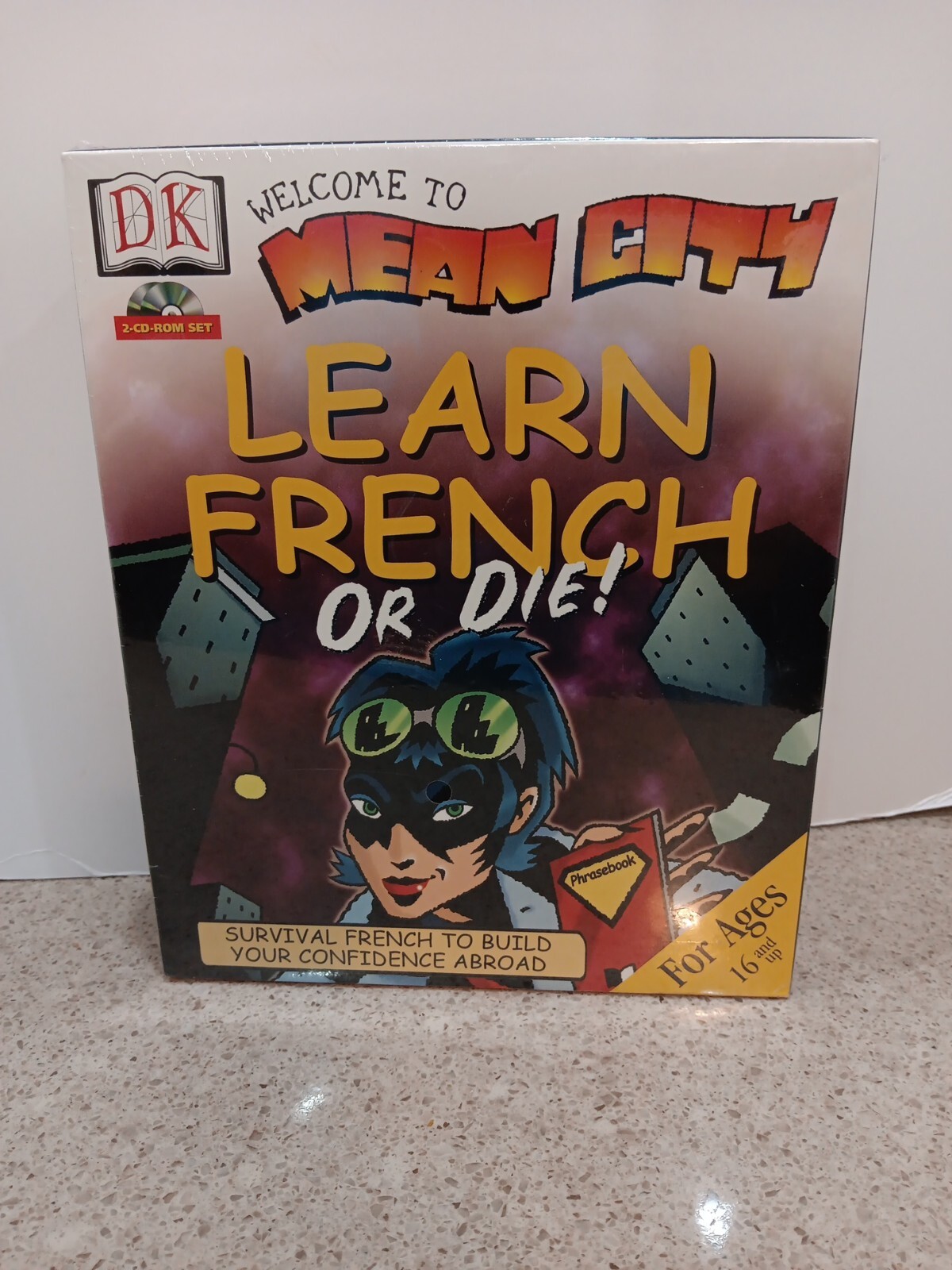 Mean City By DK French Language Arts Interactive Game Cd-Rom 1999 NEW SEALED