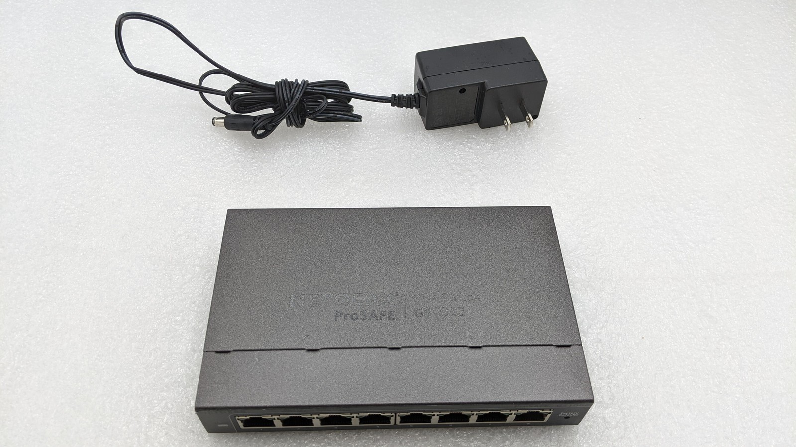 NETGEAR ProSafe GS108E 8Port GIGABIT 10/100/1000 Ethernet Network Switch