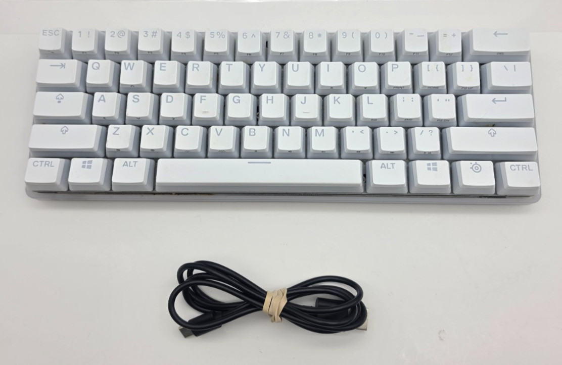 SteelSeries Apex Pro Mini Gaming Keyboard - White