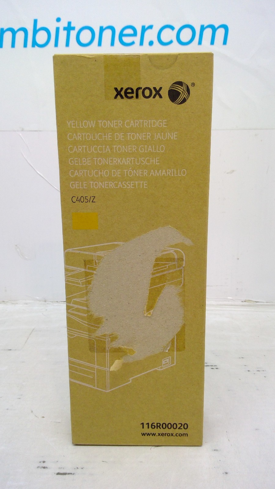 Genuine Xerox C405/Z Yellow Toner Cartridge 116R00020 116R20