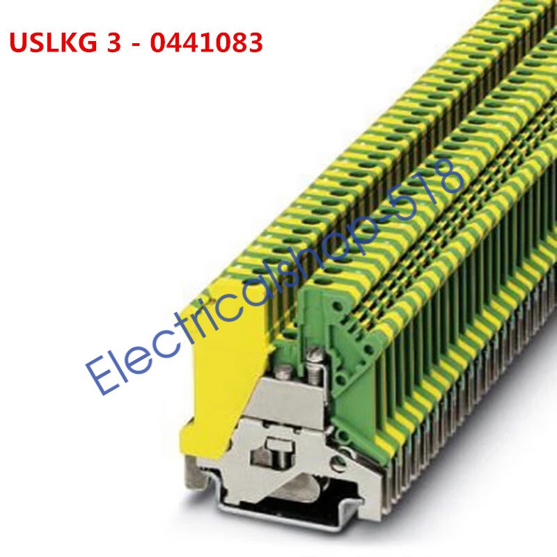 50pcs Phoenix Grounding terminal block USLKG 3 - 0441083 Guide screw DHL/FedEx