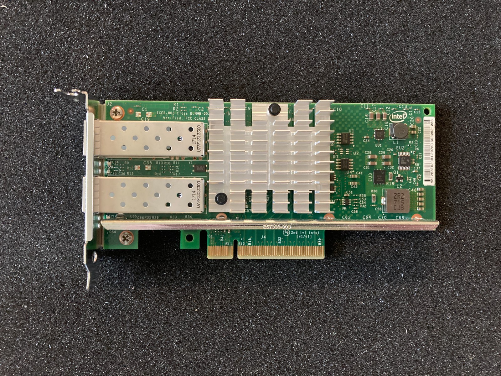 Intel IBM 49Y7962 10GbE Dual Port SFP+ PCIe Network Adapter 00JY855