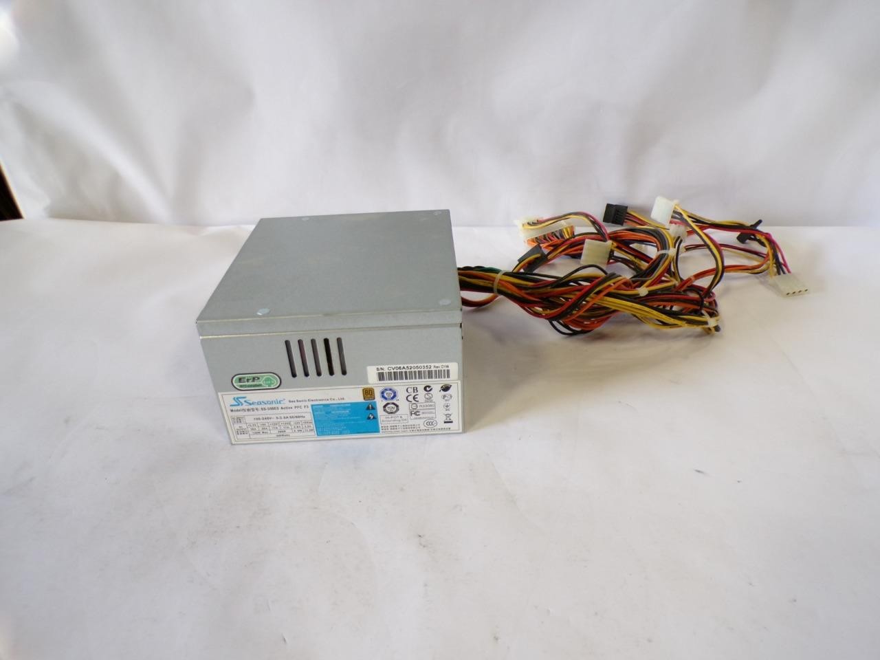 Seasonic SS-300ES 300W ATX Power Supply 80 Plus Bronze Active PFC F3 PSU (B5121)