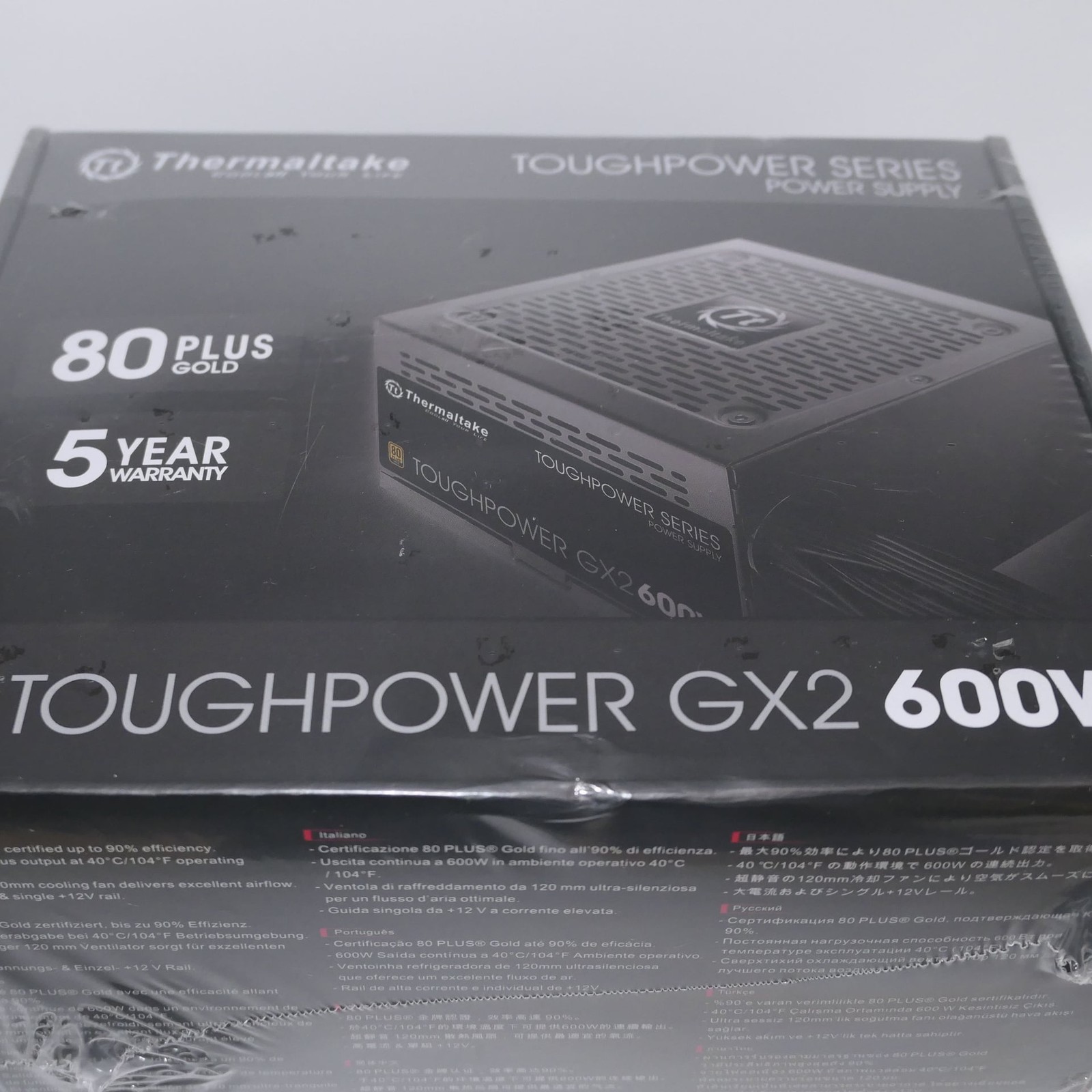 Thermaltake Toughpower GX2 600W 80 Plus Gold Power Supply