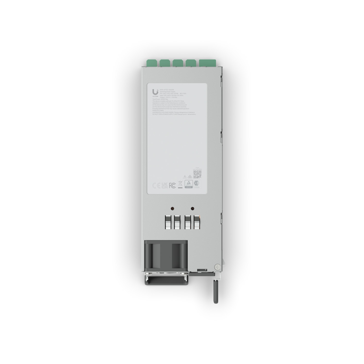 Ubiquiti Hot-Swappable Power Module (600W) UACC-PSU-54V-600W - NEW SEALED