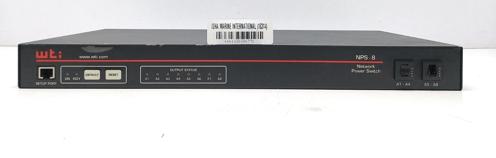 Western Telematic Inc. NPS-8HS16-3 Network Power Switch