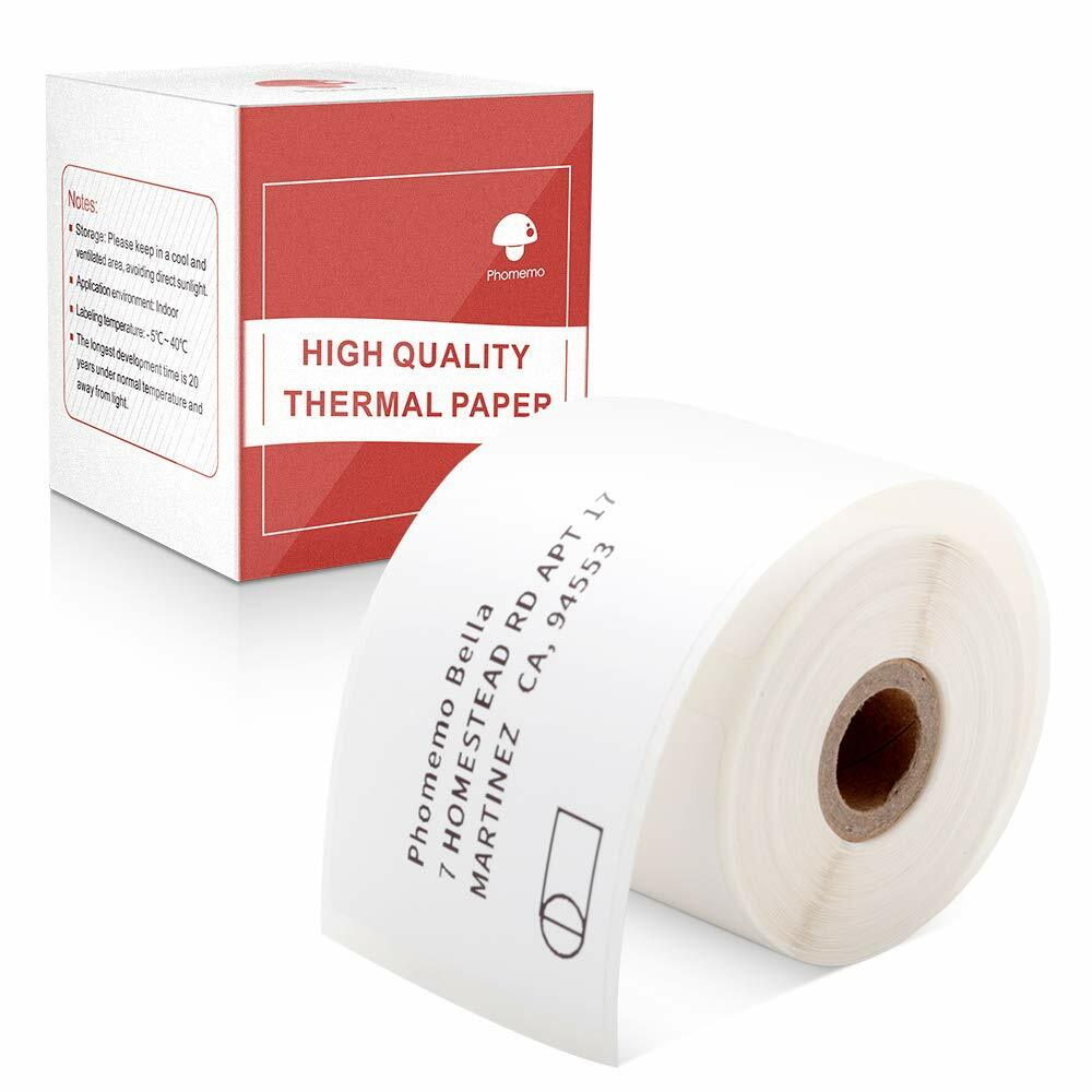 Phomemo M110 M200  Round Square Sticker Paper Self-Adhesive Label sticker