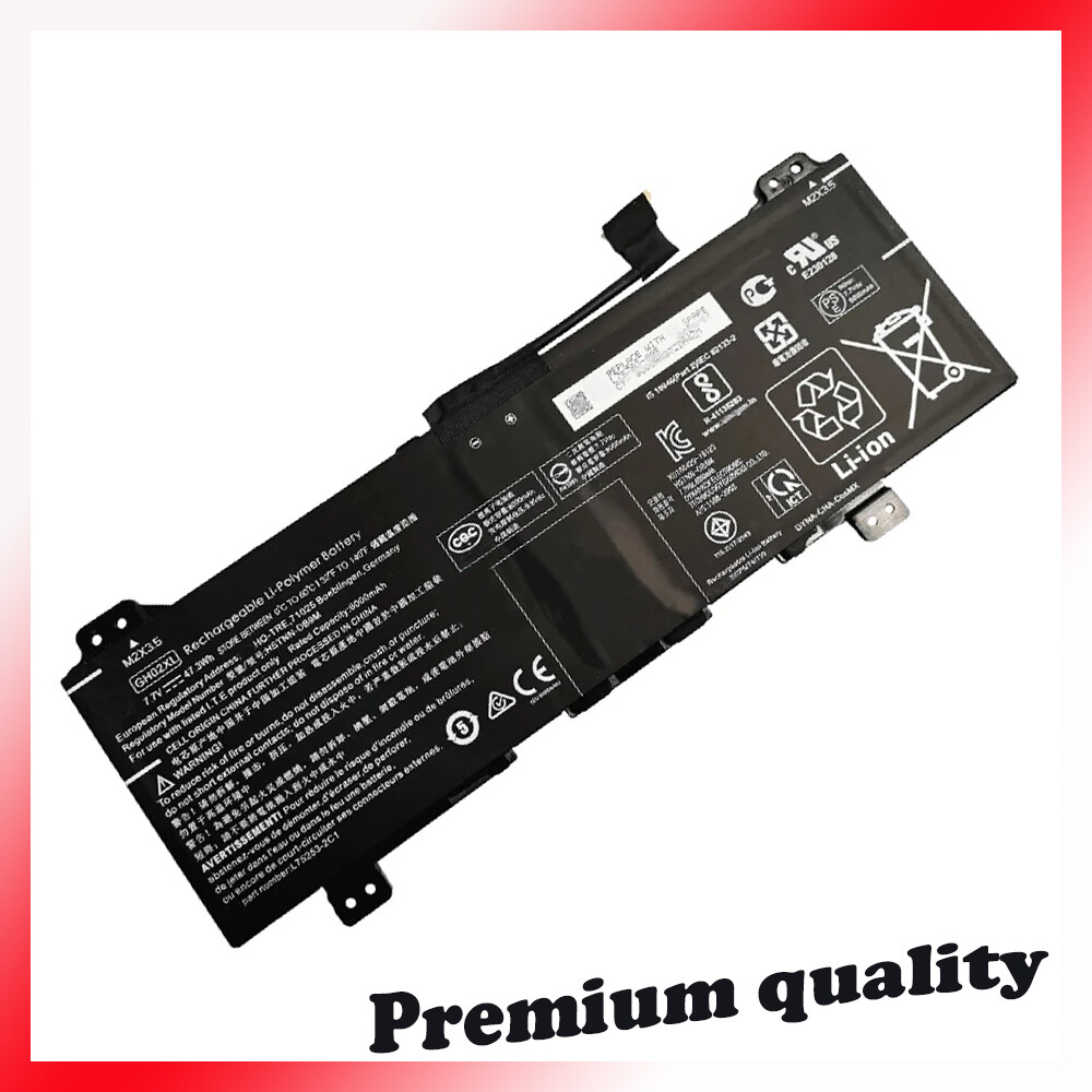 New GH02XL Battery for HP Chromebook 14 G6 14A-NA 14A-CA L75783-005
