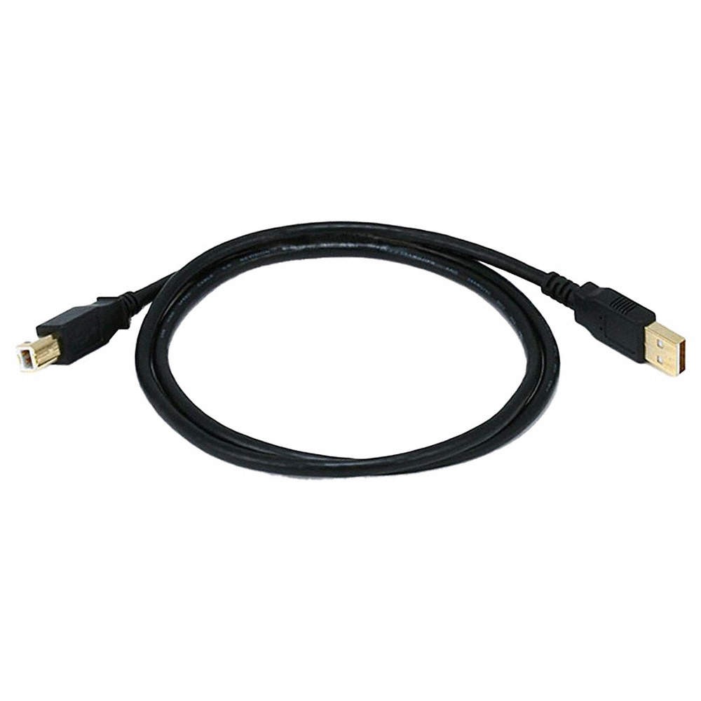 MONOPRICE 5437 Standard USB Cable,Black,36in L 5XFV3