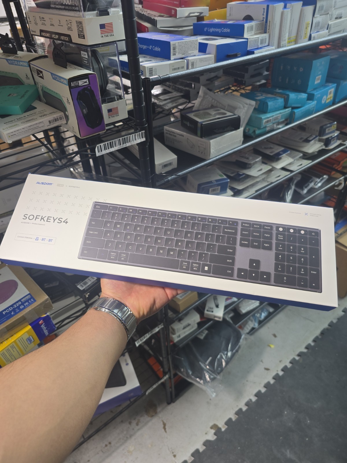 Wireless Keyboard - Black/Grey
