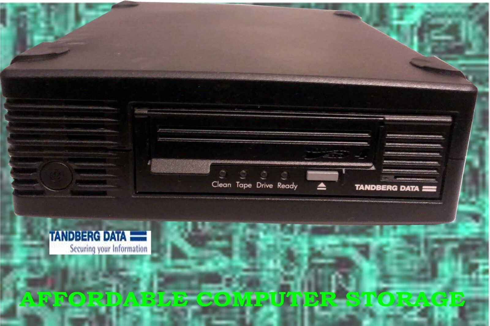 Tandberg Data 3503-LTO HP LTO-4 1600Gb Tape drive EXTERNAL LVD EB656B#351 HH