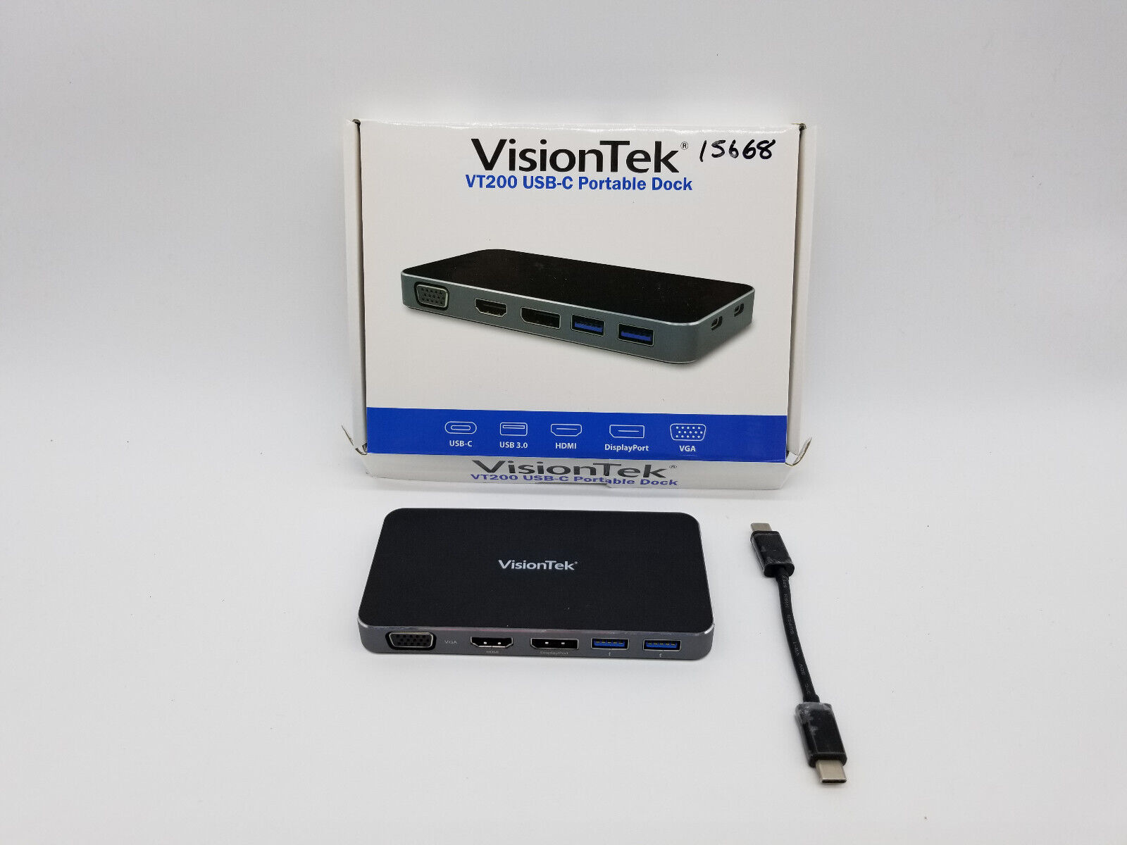 VisionTek VT200 USB-C Portable Dock