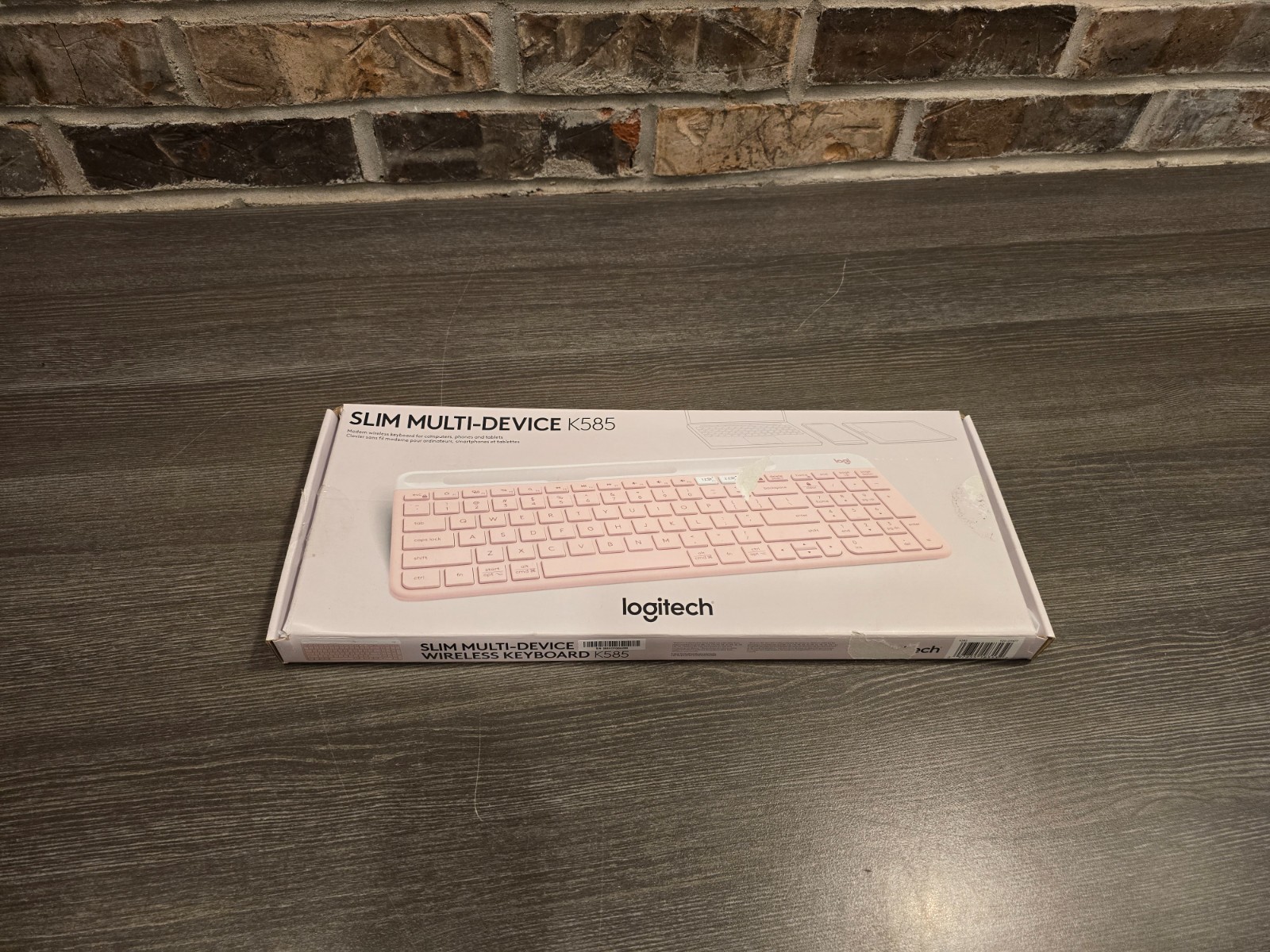 Logitech Slim wireless keyboard multi-device K585 Rose Pink Bluetooth