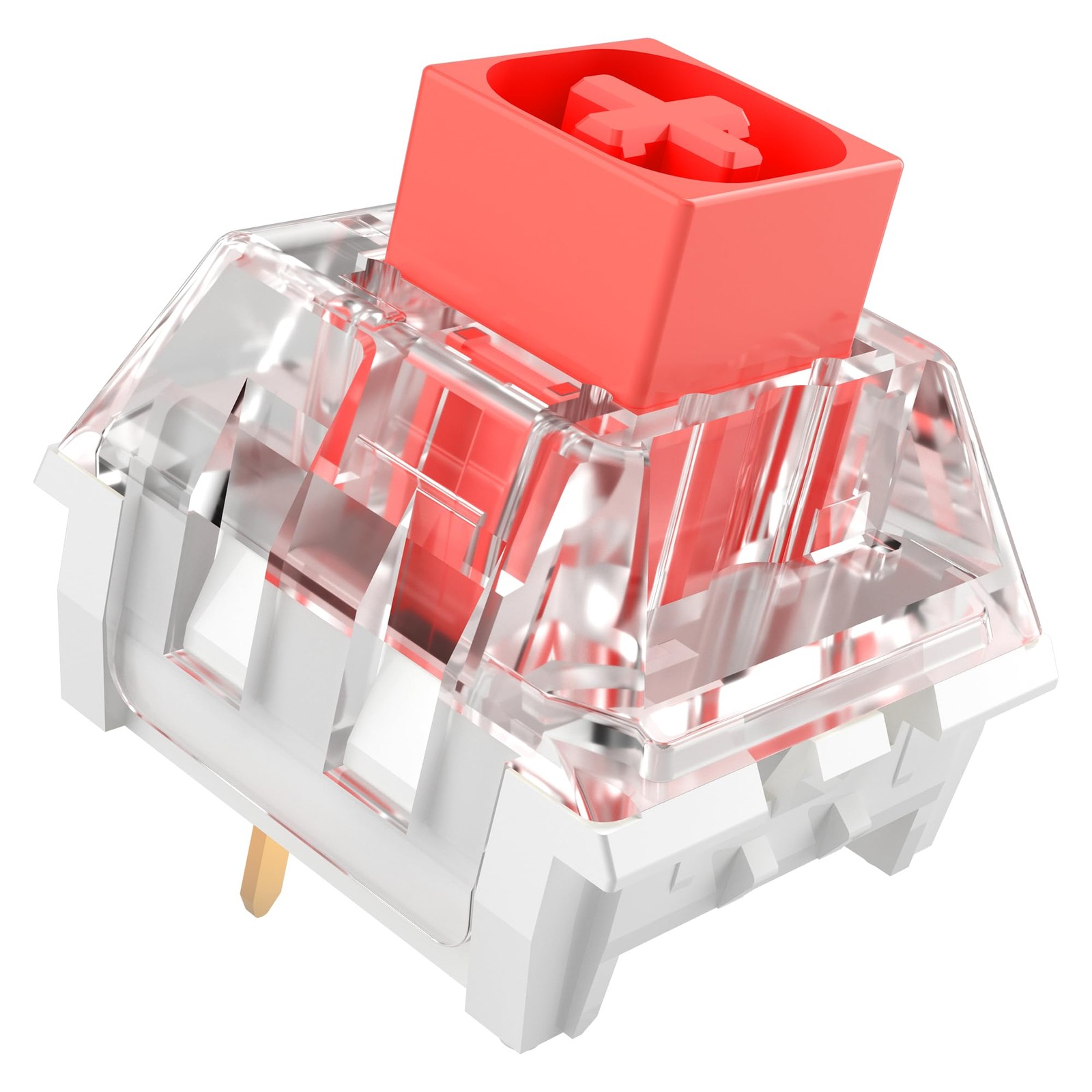 36 PCS Kailh Box Red Switches Mechanical Keyboard 3Pin 45gf Linear Dust
