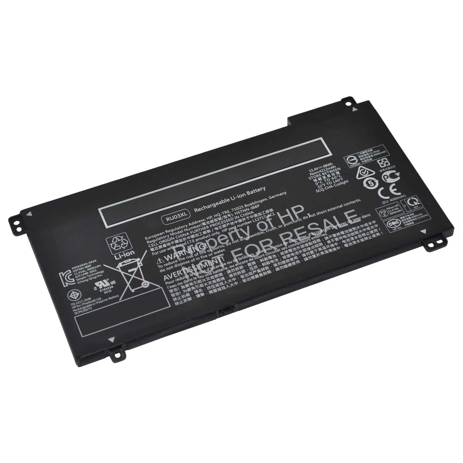 US Genuine battery for HP HSTNN-LB8K HSTNN-UB7P L12717-171 L12717-1C1 L12717-421