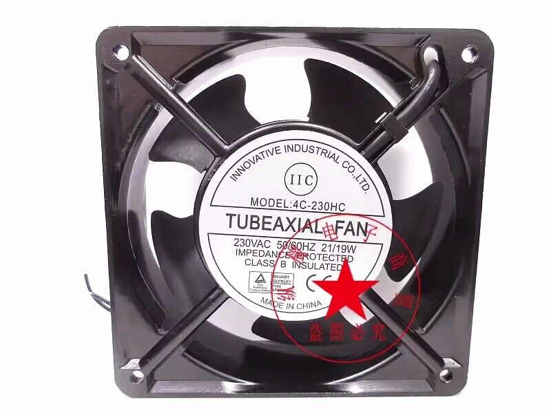 1PC  INNOVATIVE 4C-230HC 230V 21/19W 12038 12CM Cooling Fan