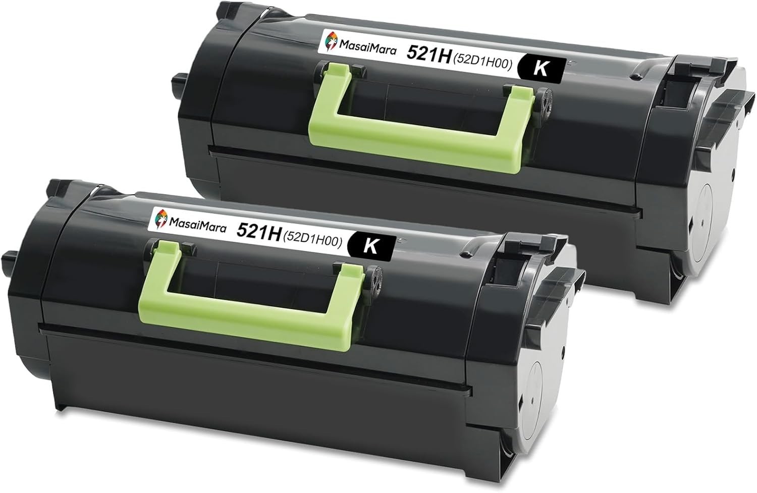 Lexmark 521H 2BK  21H High Yield Toner Replacement  #2109X R2