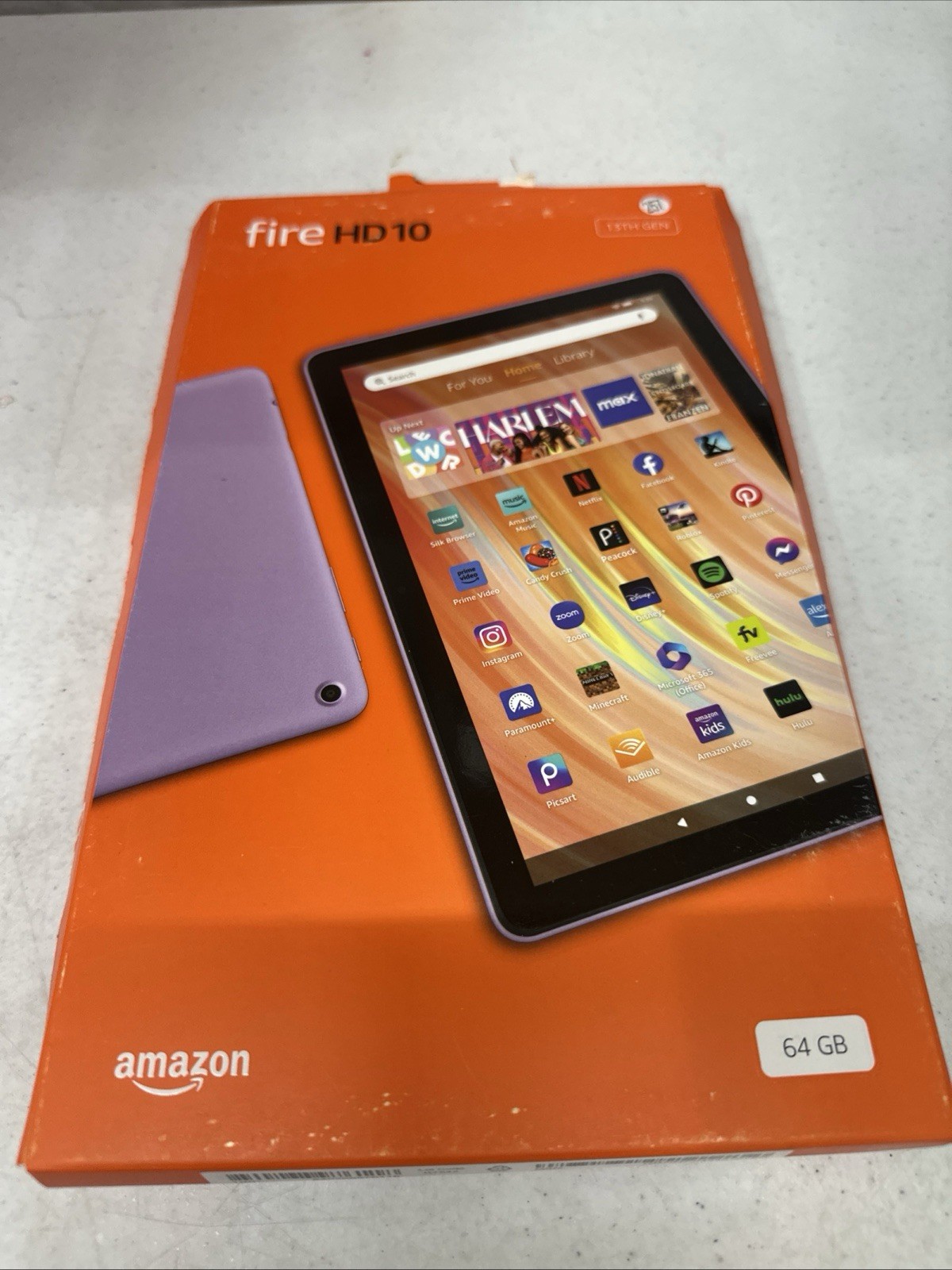 Amazon Fire HD 10 10.1" 64GB Tablet 13th Gen FHD Lilac Purple - Brand New Sealed