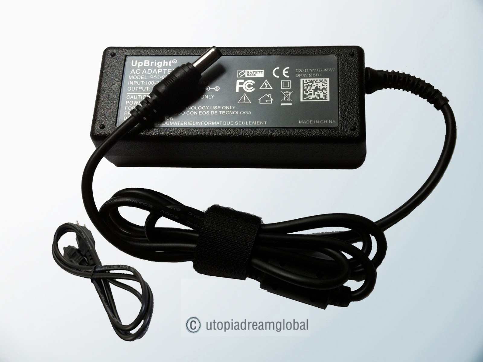 AC-DC Adapter For HP Pavilion TouchSmart 15-f033wm 15-f039wm 15-f048ca 15-f085wm