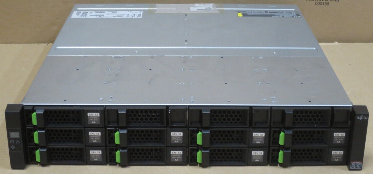 Fujitsu Eternus DX5/600 S3 DriveEnclosure 2x IOM12G 27TB HDD 2x800W PSU ETPEBDU