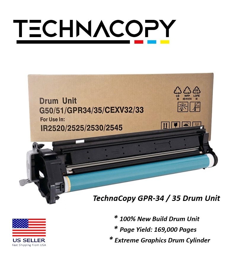 GPR-34 35 GPR35 GPR34 DRUM UNIT FOR CANON IMAGERUNNER 2520 2525 2530 2535 2545