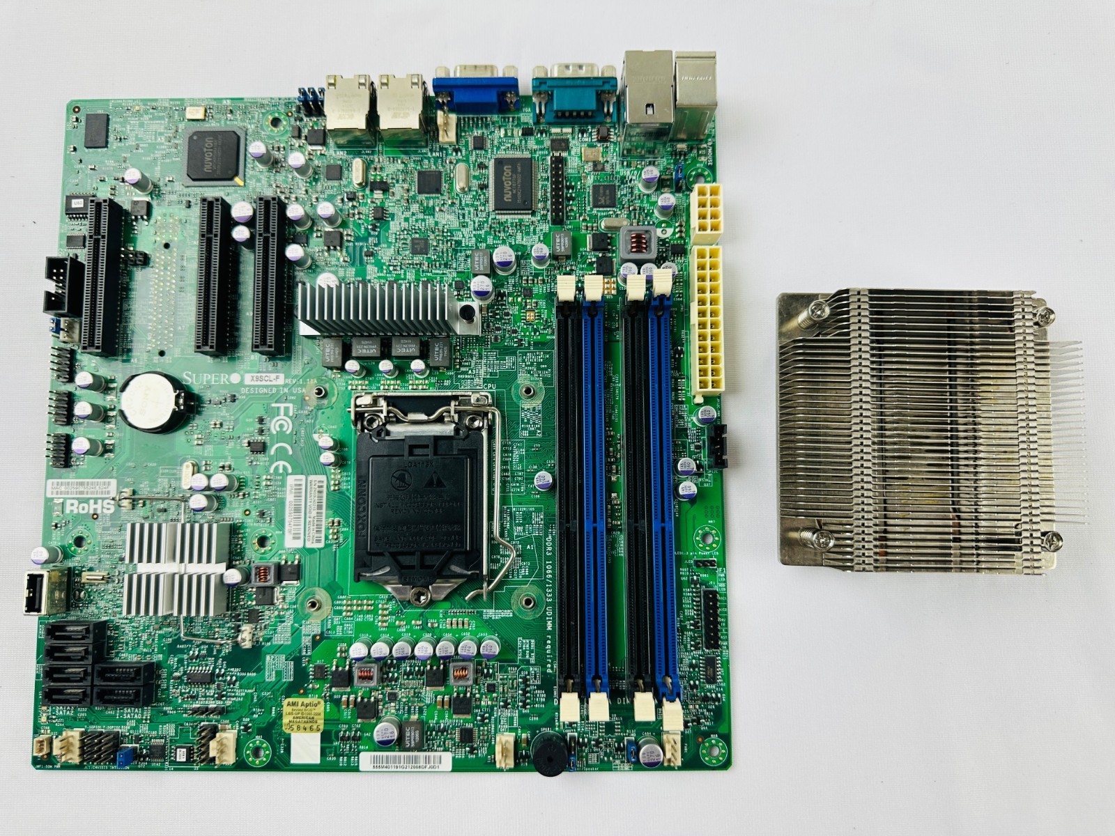Supermicro X9SCL-F Motherboard