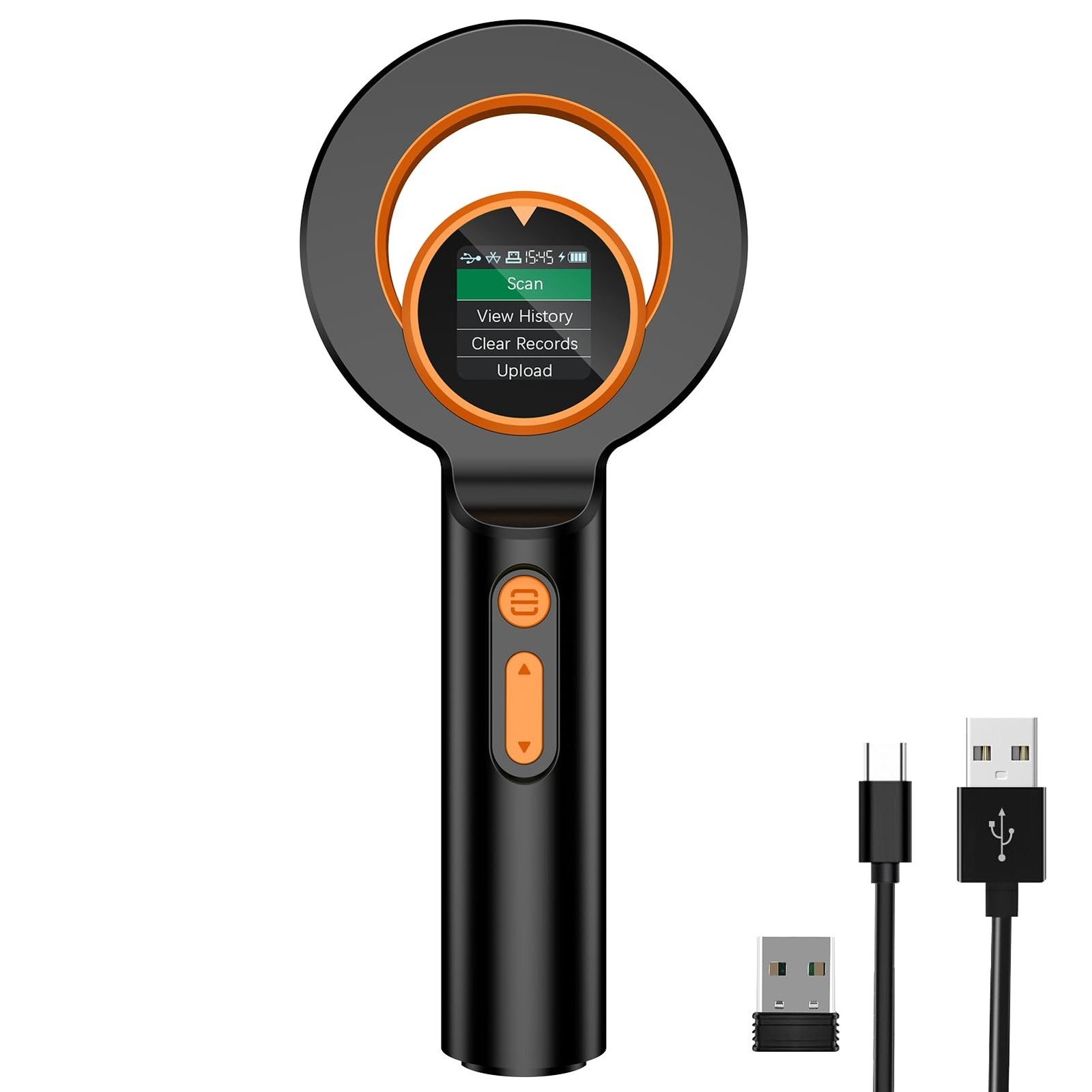Pet Microchip Scanner,Alacrity 3-IN-1 Connections(2.4GHz Wireless+Bluetooth+U...
