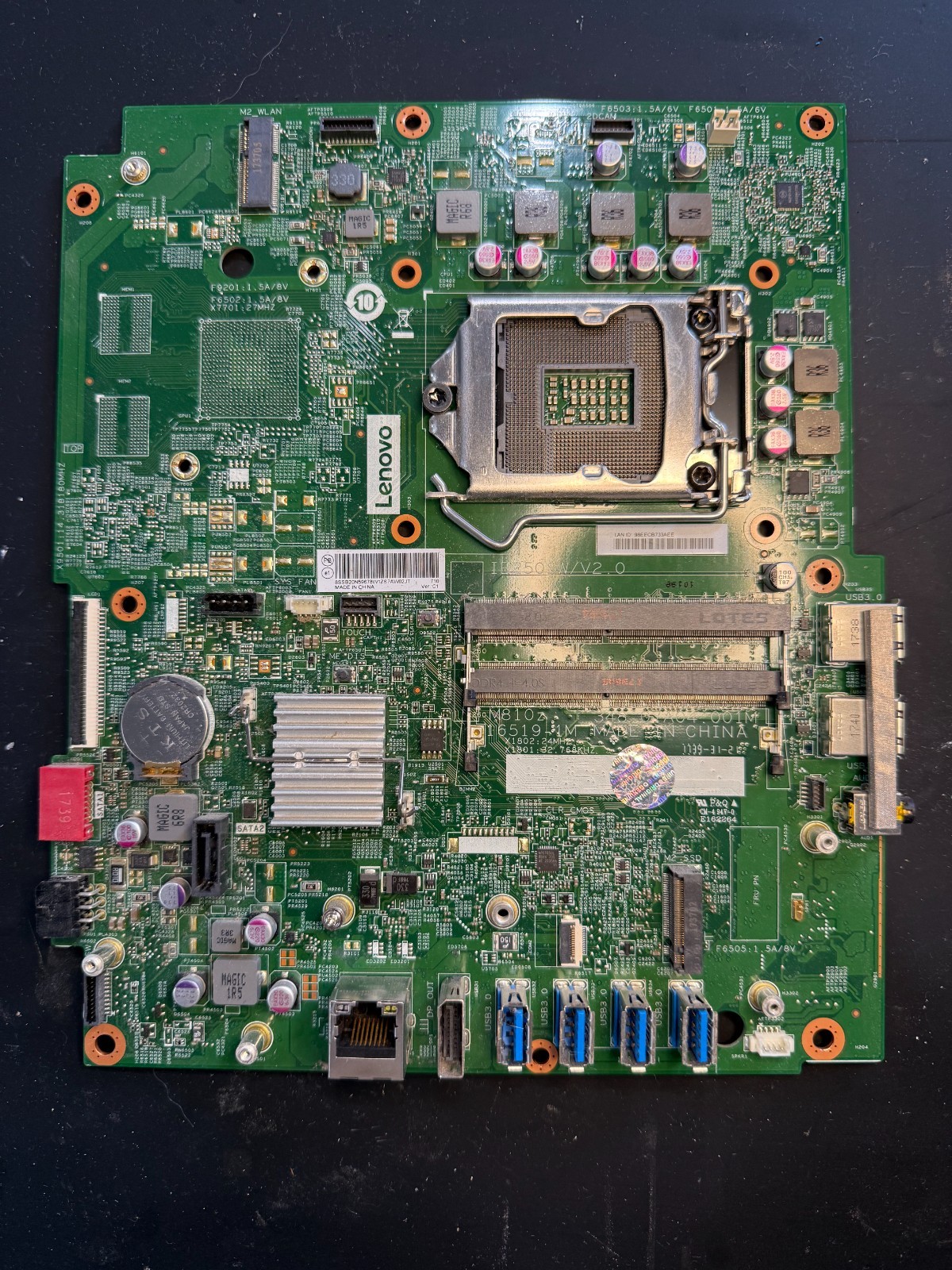 Lenovo Thinkcentre M810z AIO Socket LGA1151 Motherboard 01LM202 IB250SW/V2.0