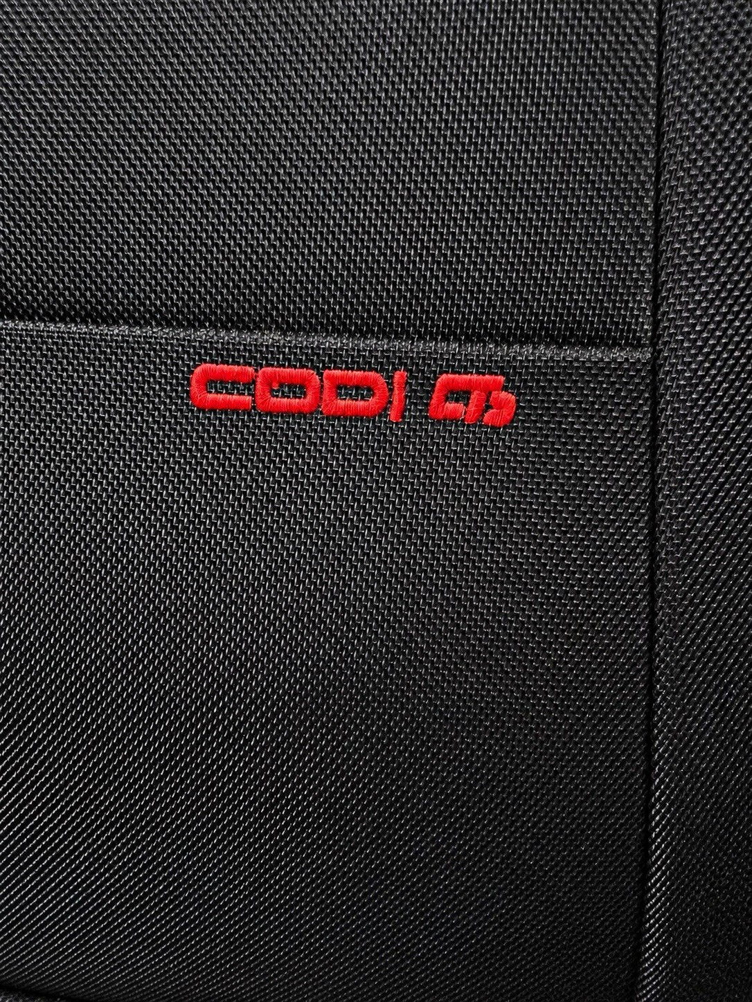 CODi Rolling Laptop Bag Wheeled Carry-On Black Nylon Business Travel Case