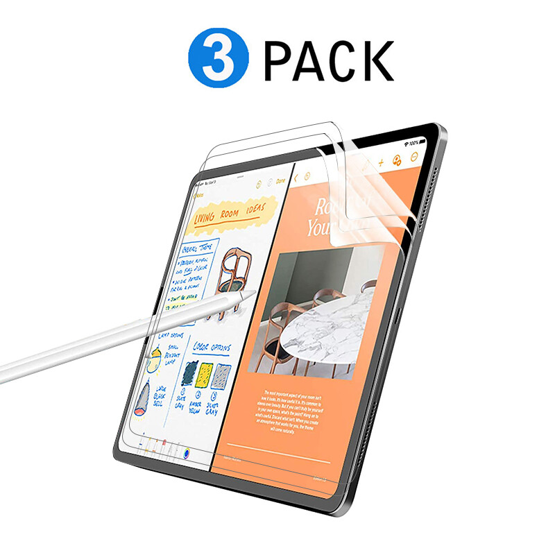 Premium 3PCS Screen Protector for iPad 10 11 12.9 - Anti-Glare/Anti-Fingerprint