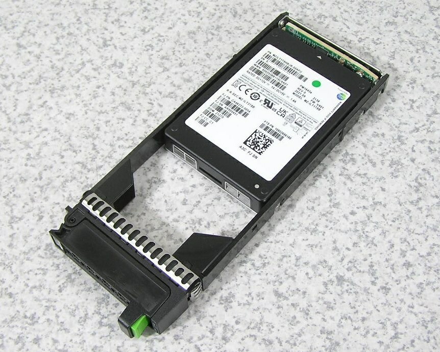 Samsung PM1643a MZ-ILT1T9B 1.92TB 2.5" SAS 12Gb/s SSD w/ Caddy Wiped Japan