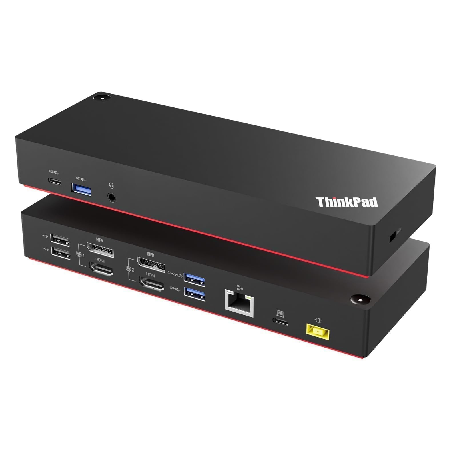 ThinkPad 40AF0135 Universal Hybrid USB-C with USB-A Adapter Docking Station for