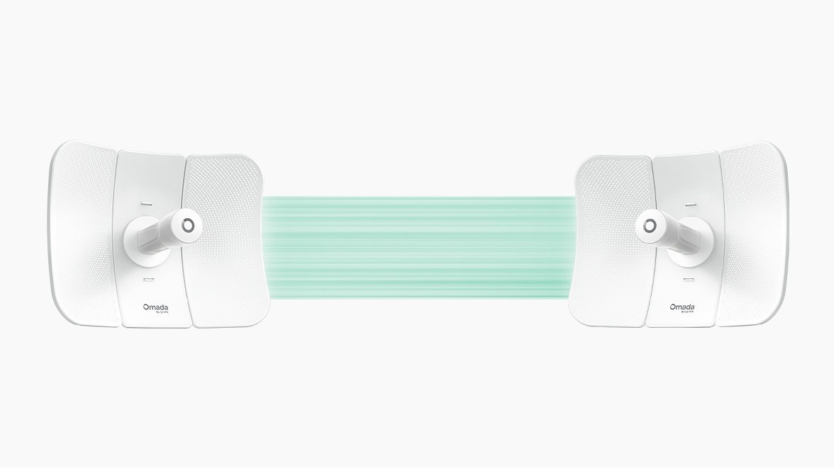 TP-Link Omada Beam Bridge 5UR Kit 5GHz 867Mbps Outdoor WiFi Bridge PtP CPE