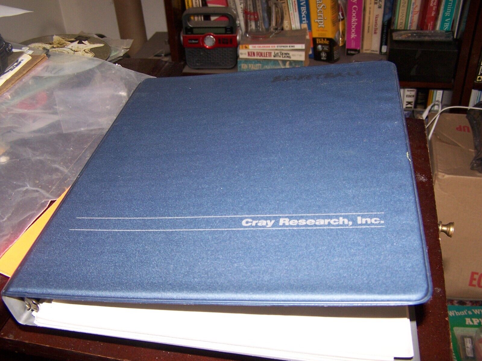 CRAY Research, Inc. Binder and Various documents