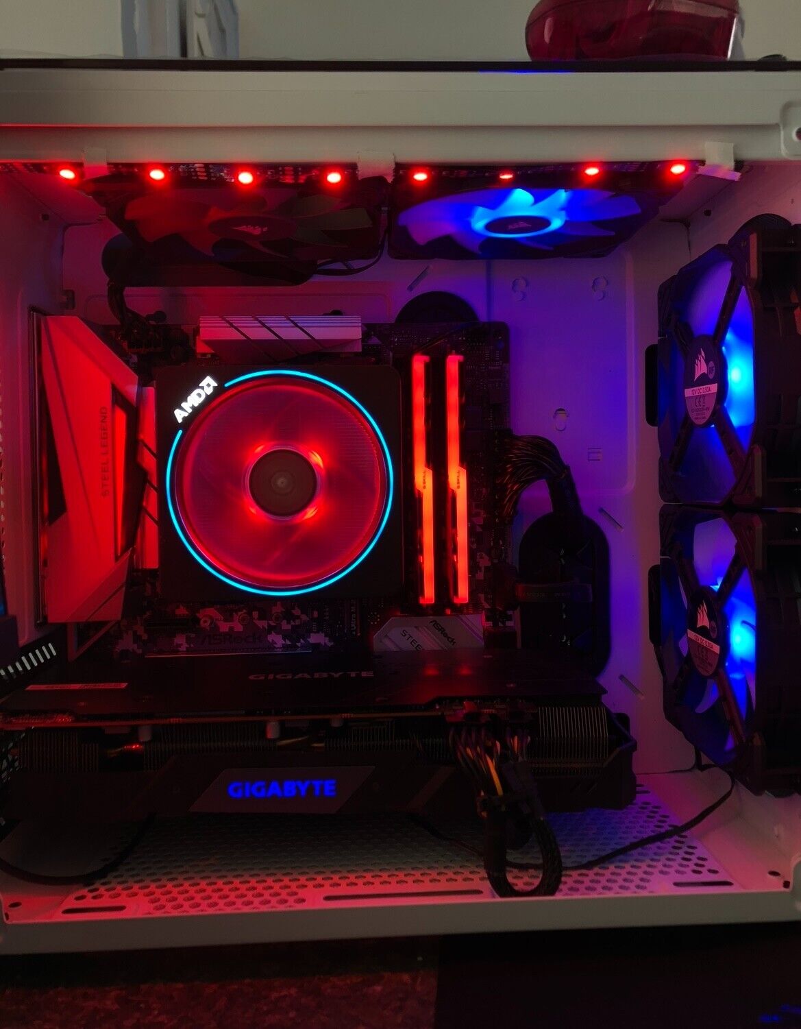 Custom AMD Gaming PC - Whole Setup (Ryzen 7 2700x, RX 5700XT) Open To Offer