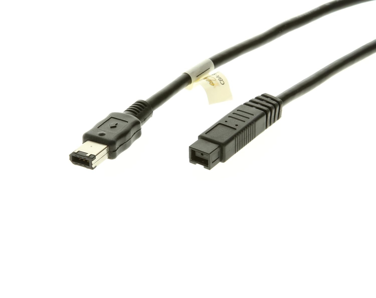 CABLEMAX FireWire 800 to 400 Cable  6ft  Connect 9Pin to 6Pin Devices for Sea...