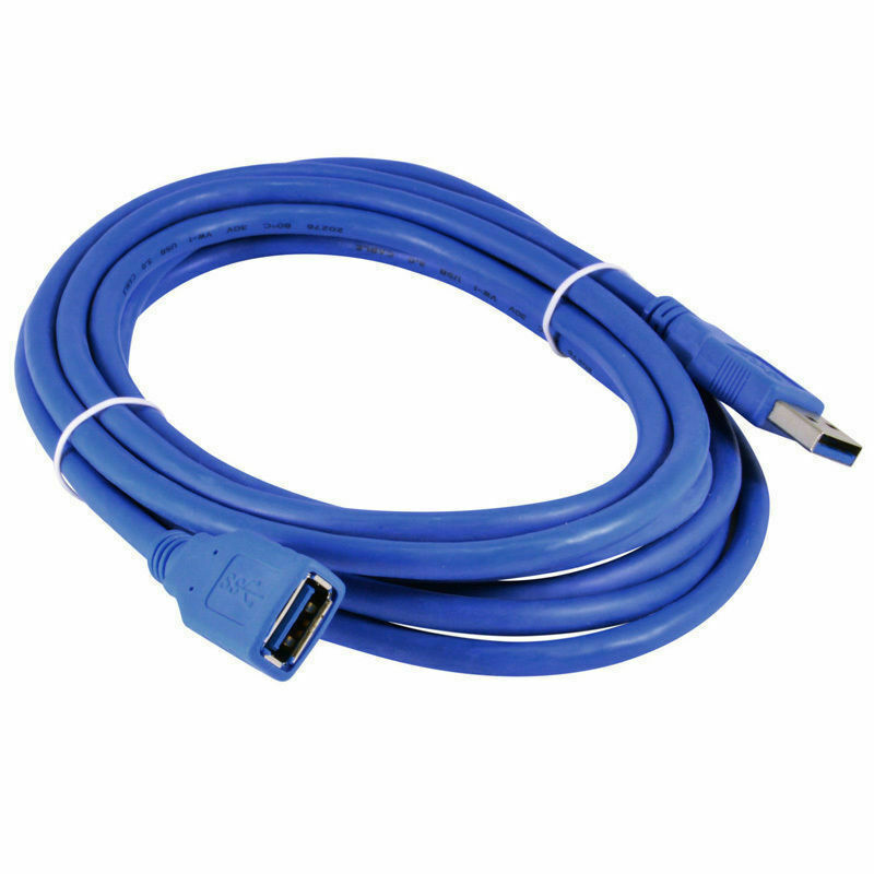 3M 10ft USB 3.0 SuperSpeed Male A to Female A Extension Cable USB3.0 M/F BLUE US