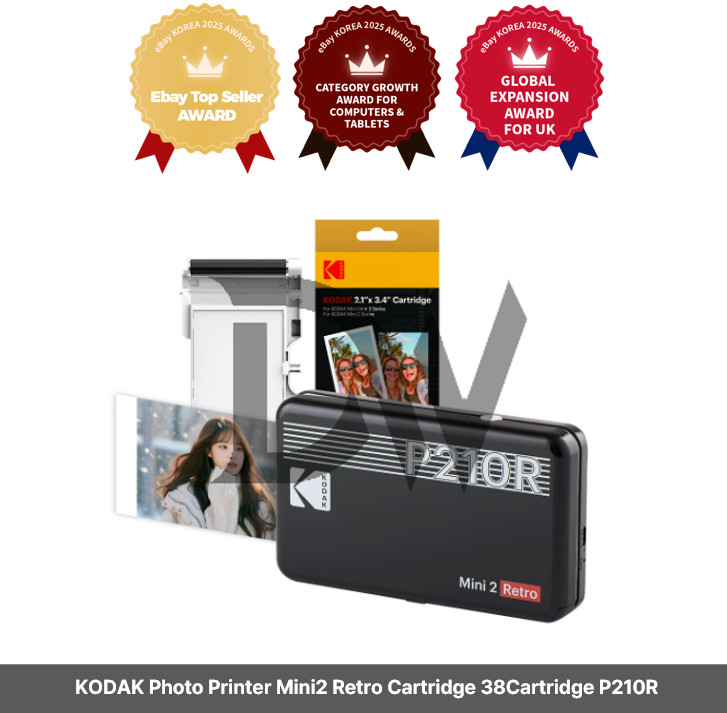 KODAK Photo Printer Mini2 Retro Cartridge 38Cartridge P210R Express / Genuine 