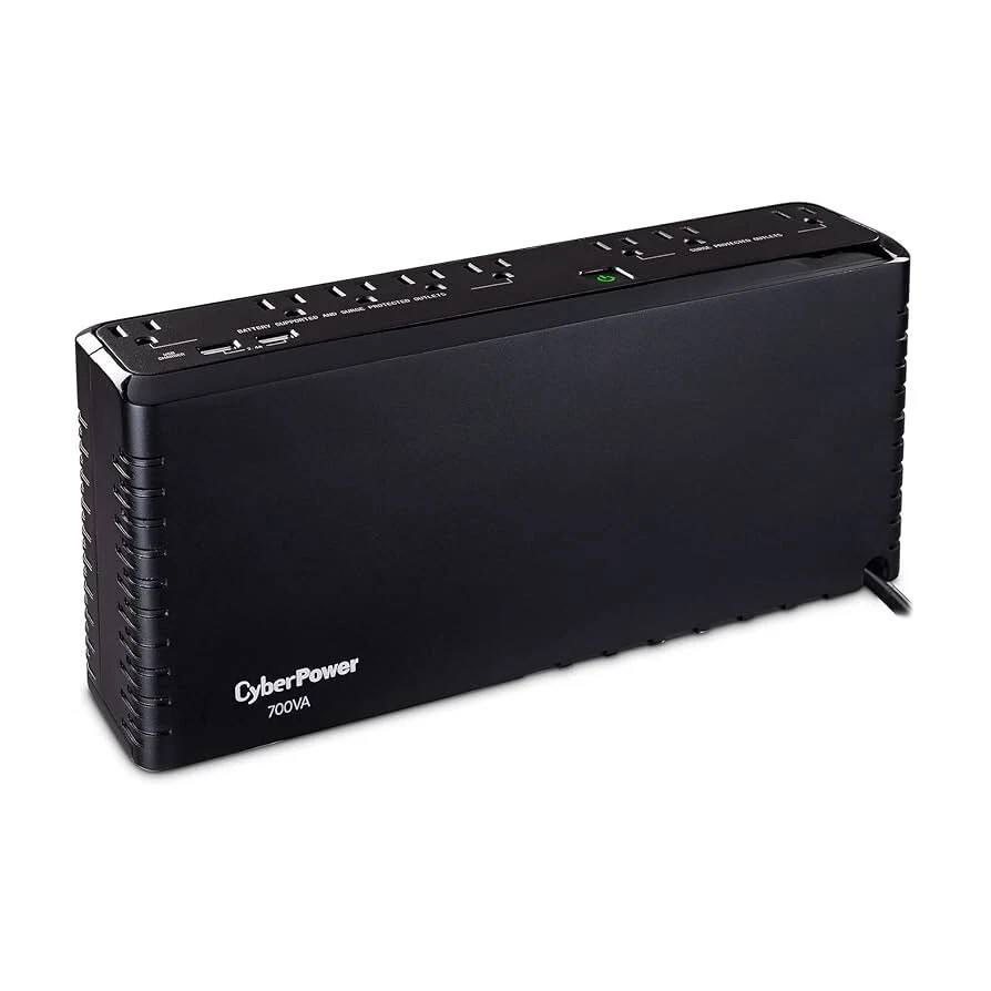 CyberPower SL700U-R 700VA/370W, 8 Outlets UPS System 2 Units per order
