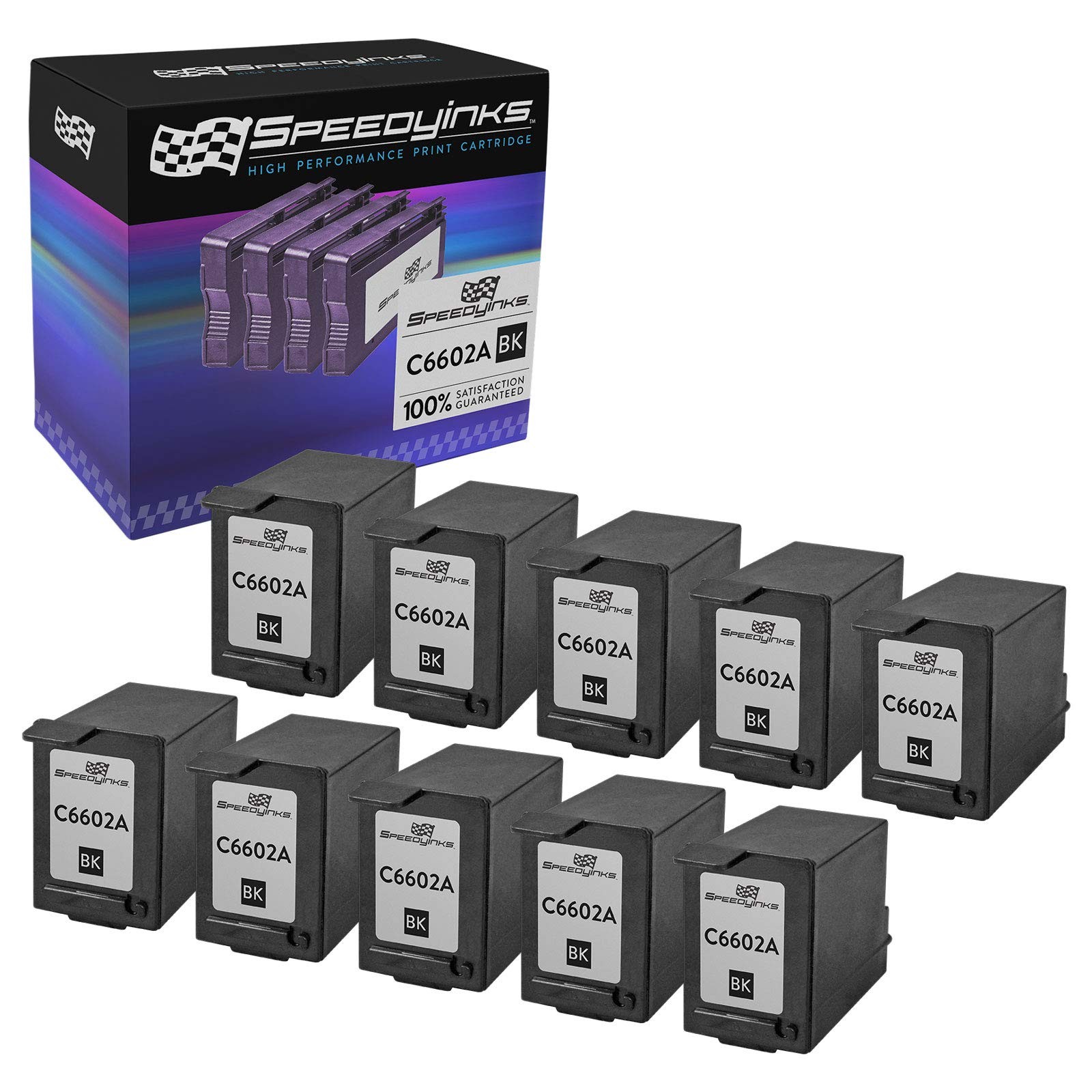 10pk Reman HP C6602A Blk Addmaster IJ6000, Addmaster IJ6080, & Addmaster IJ6166