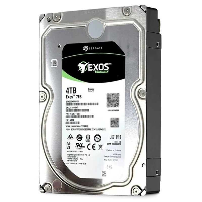 for Seagate EXOS 7E8 ST4000NM0025 4TB 7200RPM 12Gb 128MB 3.5" SAS Hard Drive 