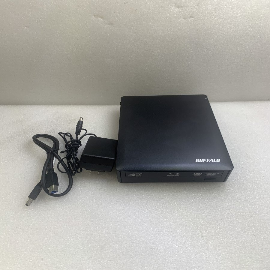 BUFFALO BRXL-16U3 External Blu-ray Drive 16x BDXL USB 3.0 Tested From Japan