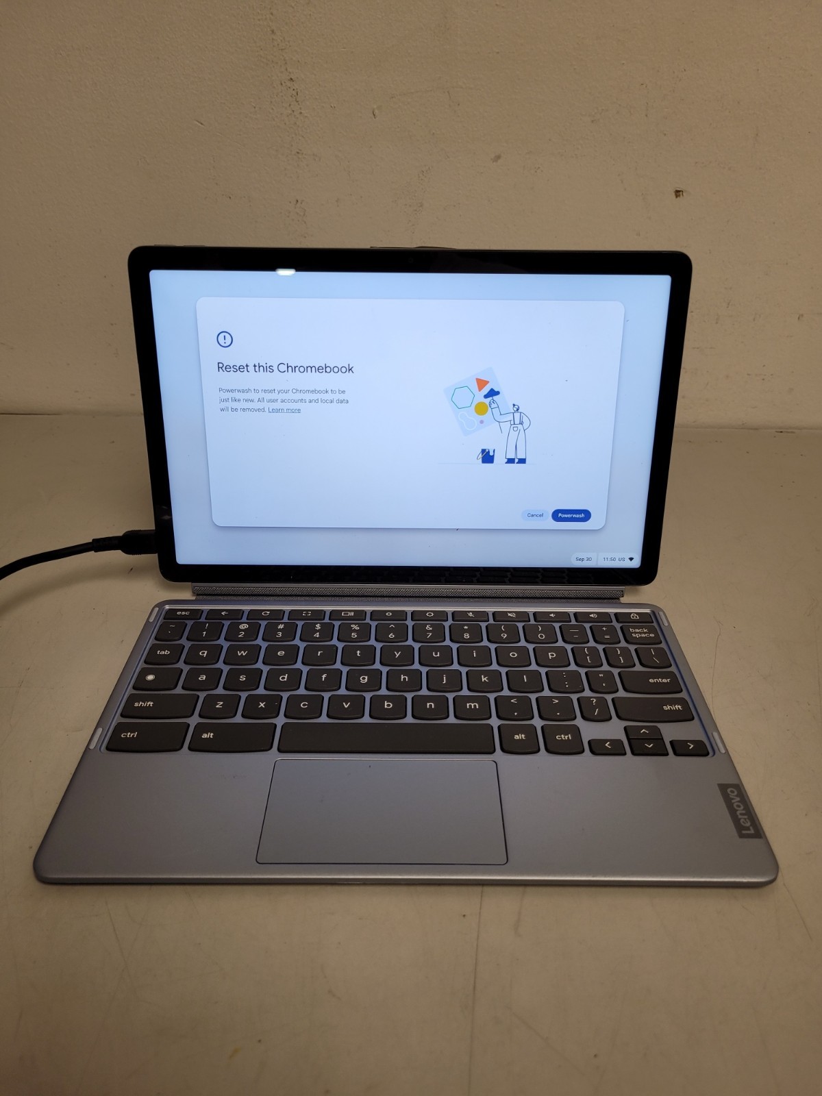 Lenovo IP Duet 3 Chrome tablet 11Q727 10.95" Chromebook 4GB RAM 128GB eMMC read 