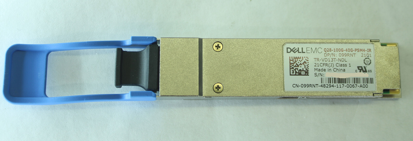 Dell QSFP 100/40G Q28-100G-40G-PSM4-IR TR-VD13-NDL Optical Transceiver 99RNT